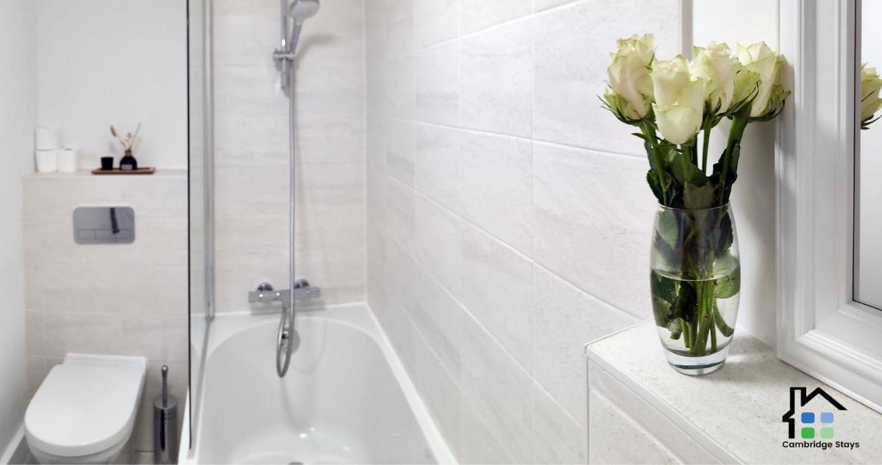 Cambridge Stays Riverside 2Br Flat-Walk To Centre-Parking-Balcony المظهر الخارجي الصورة