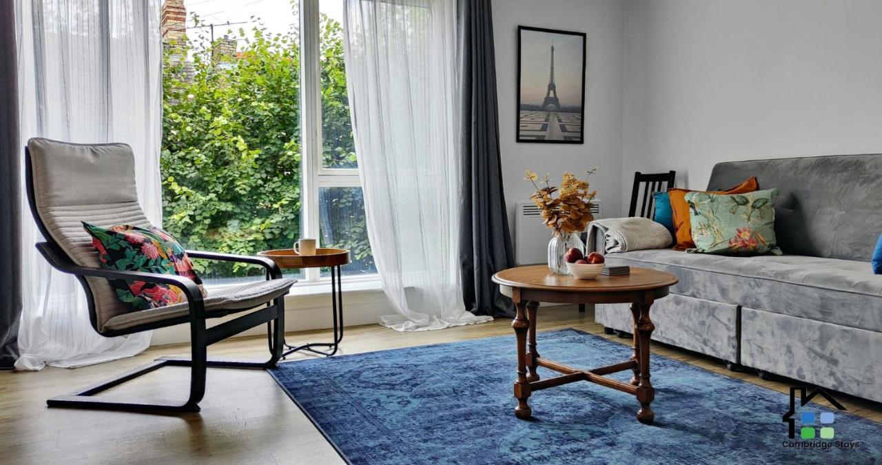 Cambridge Stays Riverside 2Br Flat-Walk To Centre-Parking-Balcony المظهر الخارجي الصورة