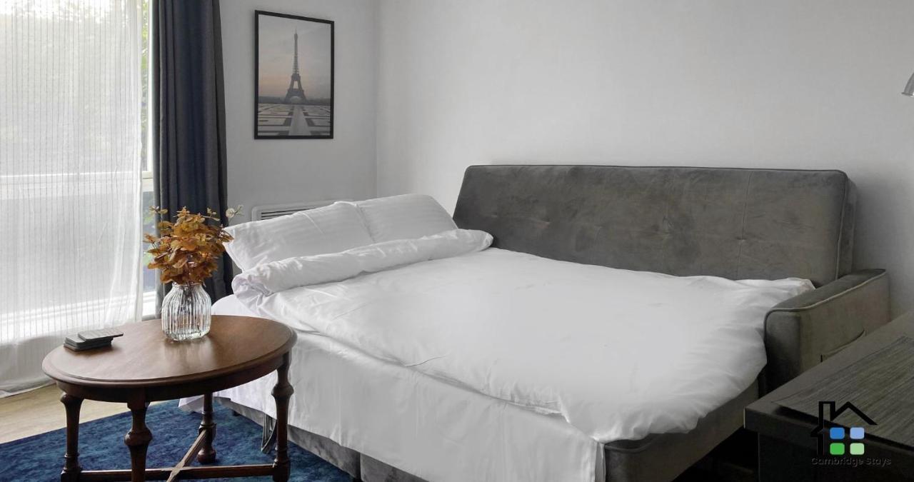 Cambridge Stays Riverside 2Br Flat-Walk To Centre-Parking-Balcony المظهر الخارجي الصورة