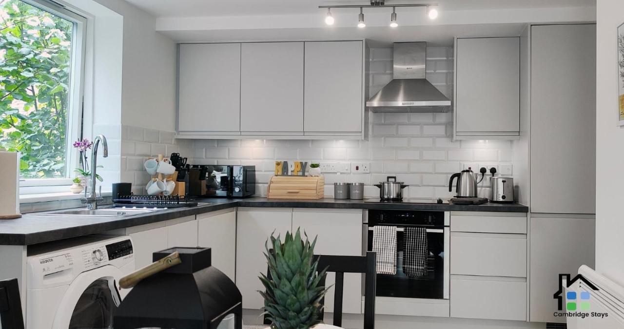 Cambridge Stays Riverside 2Br Flat-Walk To Centre-Parking-Balcony المظهر الخارجي الصورة